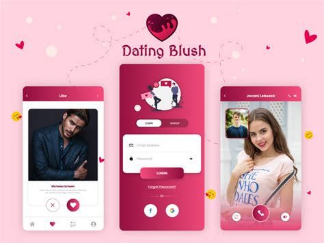 Dating Blush Dating App Ui Uplabs
