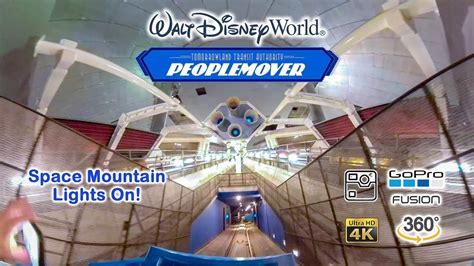 Vr 360 Tomorrowland Transit Authority Peoplemover With Space Mountain
