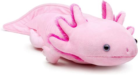 Axolotl Plushie Jumbo Axolotl Plush Stuffed Axolotl Plushie Pink
