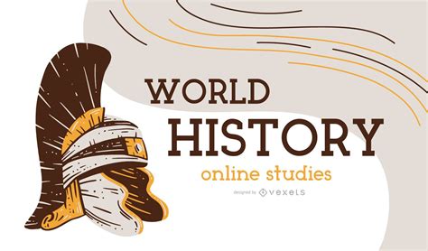 Diseño De Portada De Historia Mundial - Descargar Vector