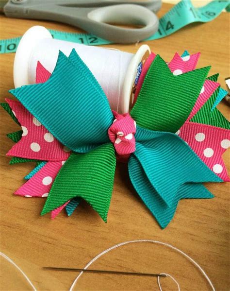 55 DIY Easy Hair Bows To Make Step By Step