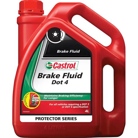 Castrol Response Brake Fluid DOT 4 - 4 Litre | Supercheap Auto