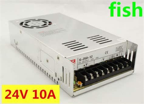 24v 10a 240w Switching Power Supply Dc Power Adapter Ac 100 240viron