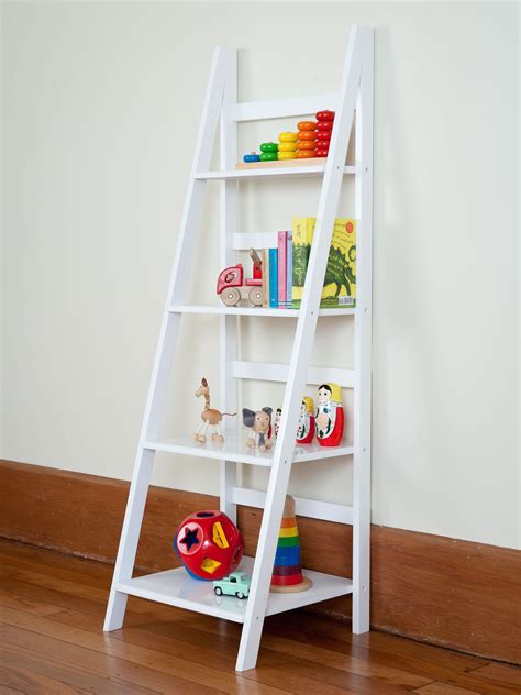 15 Best Ideas White Leaning Bookcases