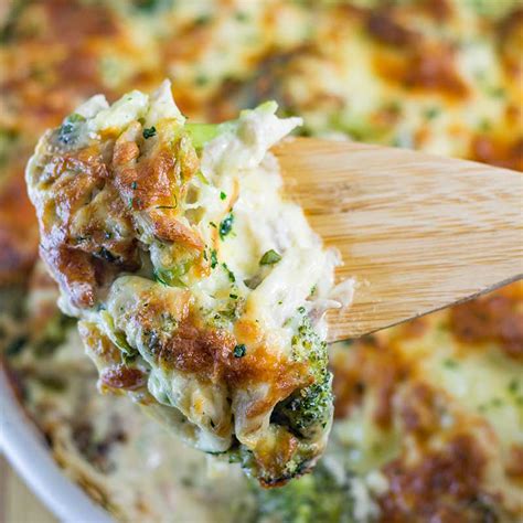 Keto Chicken Broccoli Casserole Recipe With Cheese Tasty And Filling