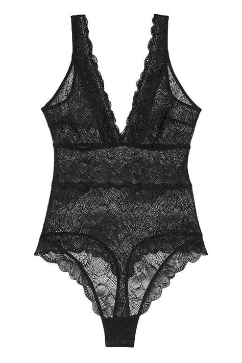 Buy Victoria's Secret The Lacie Plunge Bodysuit from the Victoria's