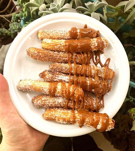 Churros en 2020 | Recetas de comida, Meriendas, Churros