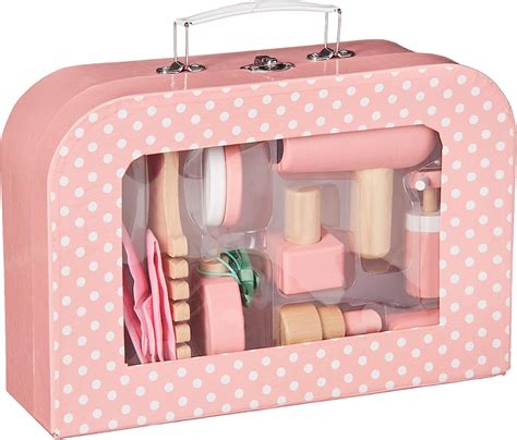 Bigjigs Toys Vanity Kit Pretend Play Beauty Cosmetic Makeup Set