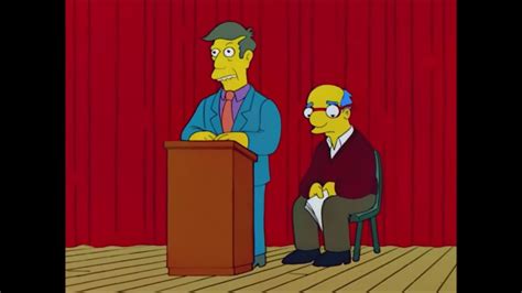 Kirk Van Houten Talks To Springfield Elementary School The Simpsons