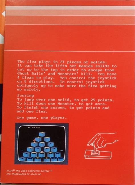 Atari 2600 Vcs Q Bert Scans Dump Download Screenshots Ads