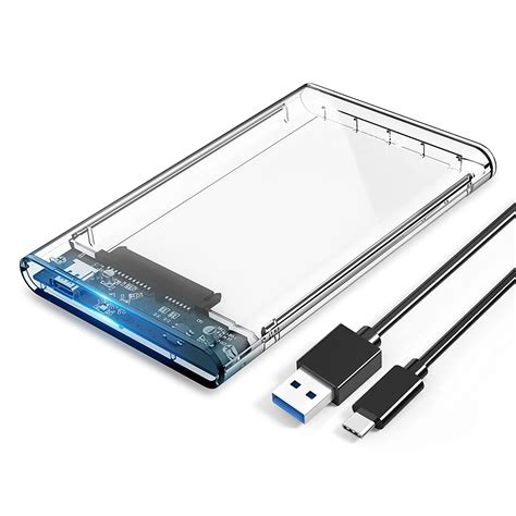 Orico External Hard Drive Enclosure Sata Iii To Usb Type C For Hdd Ssd Tool Free