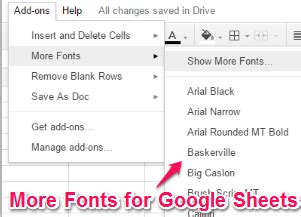 Google docs has just made it possible for users to make a full copy of the document, including comments. How To Use More Than Default 6 Fonts In Google Sheets