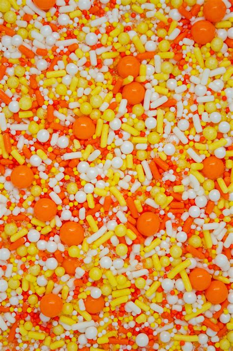 Candy Corn Sprinkle Blend