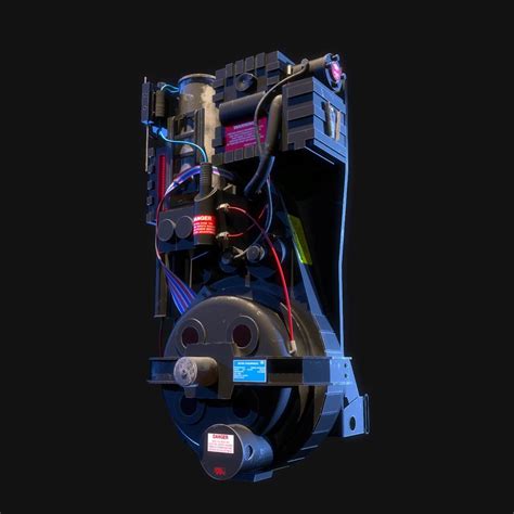 Proton Pack Ghostbusters 3d Model By Katedra604
