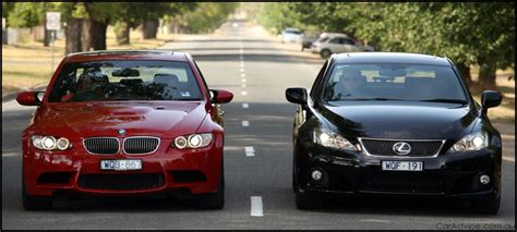 If you get an m3 you may. BMW M3 versus Lexus IS-F - Photos (1 of 18)