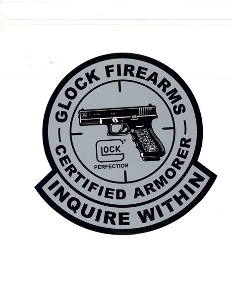 Glock Logo Decals