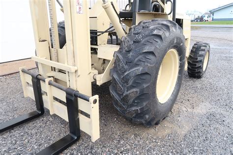 1998 Diesel Ingersoll Rand Rt708g Rough Terrain Vertical Mast