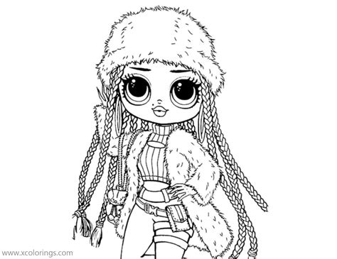 Coloring Pages Of Lol Omg Dolls Coloring Pages