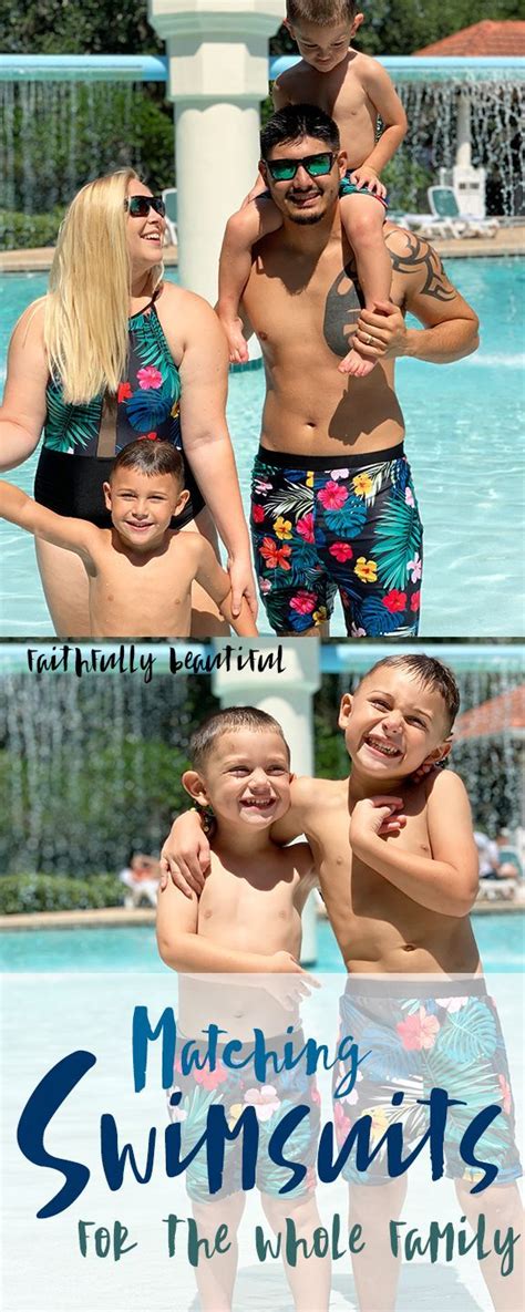 Free returns · free shipping Matching Swimsuits For The Whole Family | Cute kids ...