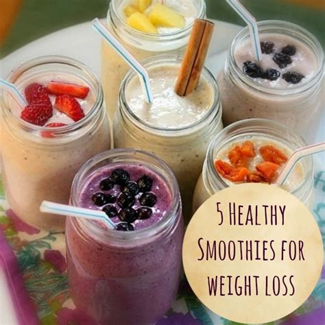 5 Healthy Smoothies That Help You Lose Weight The Seaman Mom