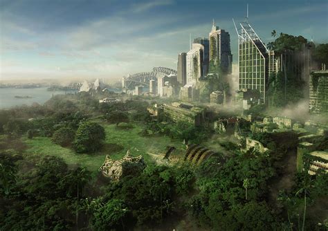 Dystopia Concept David Edwards Post Apocalyptic City Apocalypse