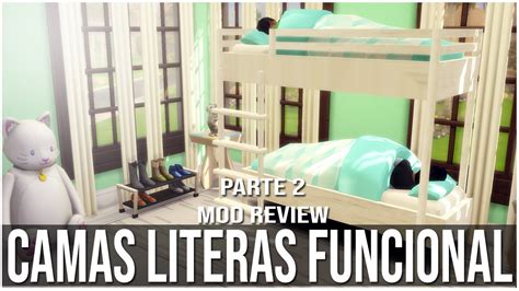 Camas Literas Funcionales 🛌 Mod Los Sims 4 Mod Review Youtube