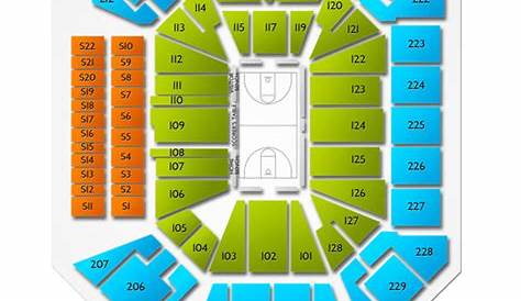 wintrust arena seating chart concert