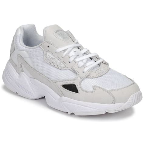 Adidas falcon femme tendance sur chaussures.fr. adidas Originals FALCON W Blanc - Livraison Gratuite ...