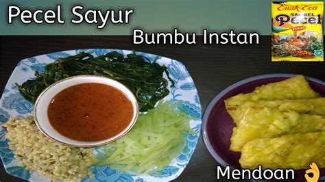 Pertama siapkan adonan biangnya terlebih dahulu. PECEL SAYUR BUMBU INSTAN & TEMPE MENDOAN RASANYA JUARA. KALIAN WAJIB COBA INI. - YouTube