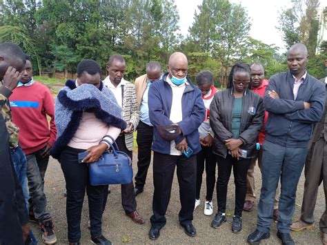 Photos Uasin Gishu Journalists Bidding Farewell To Their Colleague Former Kass Renowned
