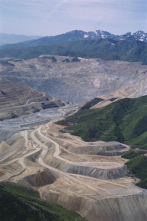 Bingham Canyon Copper Mine Utah Usa Stock Image C0122908