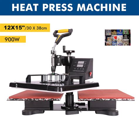 Preenex 12x15 Double Station Sublimation Transfer Printing Heat Press