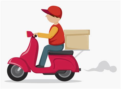 Pemandu lori terbaru gratis dan mudah dinikmati. Scooter Clipart Delivery Scooter - Pemandu Lori 10 Tan ...