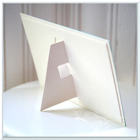 These fun cardboard photo frames are simple to create, and you can make them in whatever size and color 7. The Stampin' Bean: Corner It...