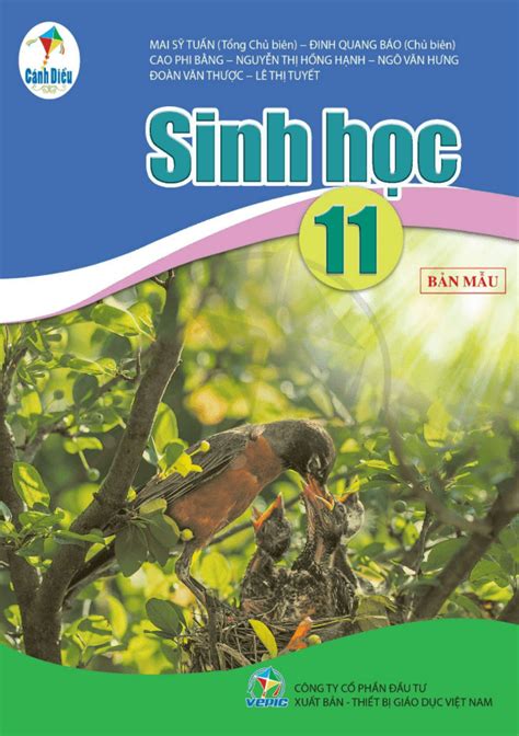 Sách giáo khoa Sinh học 11 Cánh Diều THI247 com