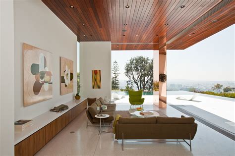 Modernist House In Hollywood Hills Idesignarch Interior Design