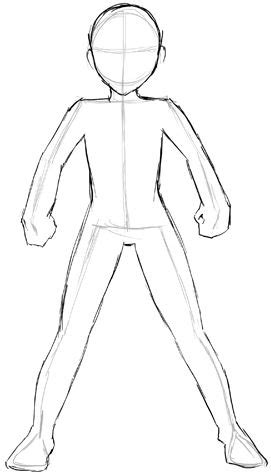 How to Draw Anime & Manga Kids Step by Step Drawing Lesson - How to