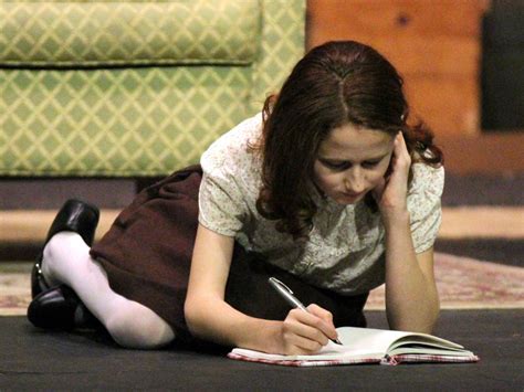 She shares her experience and happenings and the tale during her period in class 10 from the diary of anne frank summary, we can see that she was stable and comfortable with her diary more than the people. E. Players' "Diary of Anne Frank" opens tonight ...