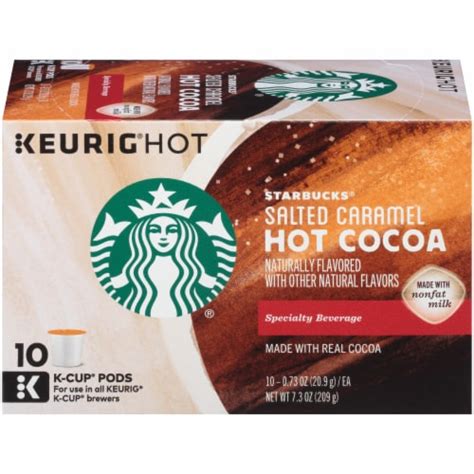 Starbucks Salted Caramel Hot Cocoa K Cup Pods 10 Ct Foods Co