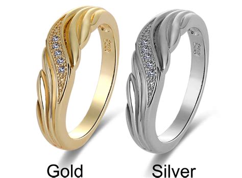 Classy Twisted Rhinestones Engagement Ring Engagement Rings Rings