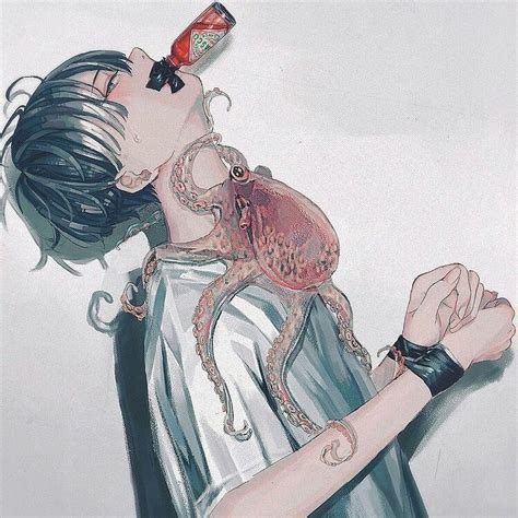 Check spelling or type a new query. freetoedit art anime kawaii beautiful boy chill octopus...