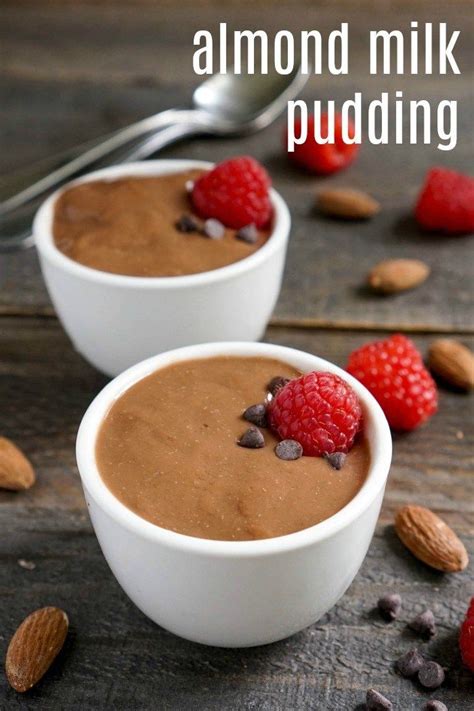 Who wouldn't love this rich and decadent finale? This almond milk pudding is a great healthy dessert. You ...