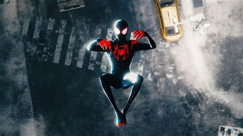 81735 Spider Man Miles Morales Into The Spider Verse Suit 4k