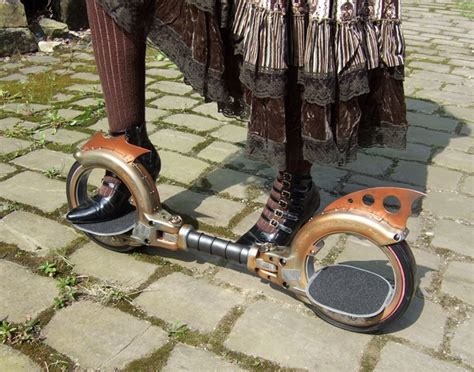 Roll Back To Victorian Times With This Steampunk Skate Cycle