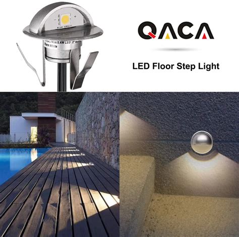 Qaca Indoor Outdoor Ip65 Staircase Multi Color Rgb Led Deck Light 90