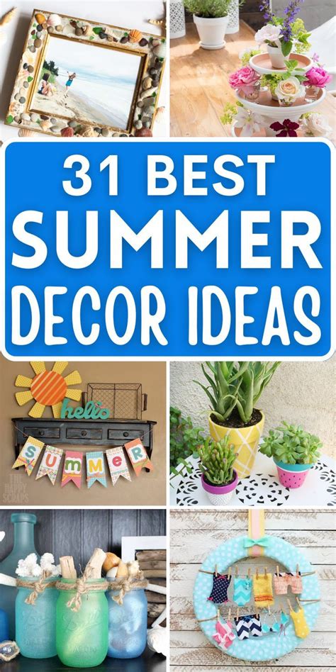 31 Best Diy Summer Decor Ideas Summer Decor Summer Outdoor Decor