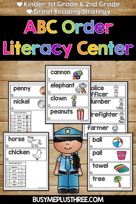 What do you notice about the order of these words? ABC Order to the First and Second Letter Alphabetical ...
