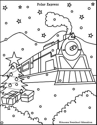 Before hero boy boards the polar express, the clock says 11:55. Polar Express Train Coloring Pages - Enjoy Coloring ...