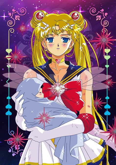 Please Save My Heart By Riccardobacci Super Sailor Moon And Reborned