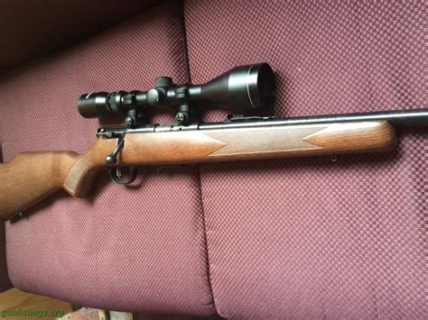 Rifles Savage Model 93 22 Mag Walnut Stock
